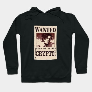 Crypto Wanted poster Hoodie